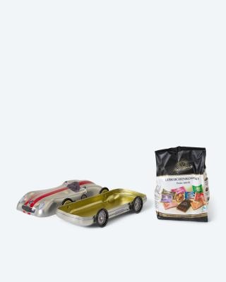 Geschenkdose Rennwagen, 235 g