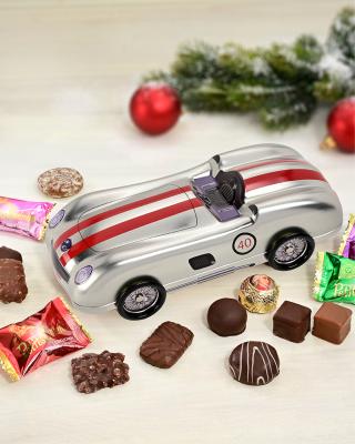 Geschenkdose Rennwagen, 235 g