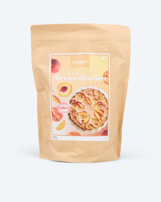 Produktabbildung für Backmischung Obst-Streuselkuchen, 1500 g