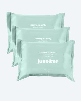 Intimate Care and Cleansing Wipes, Trio