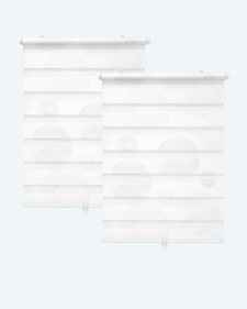 Produktabbildung für Day & Night Rollo "Kreise", 2tlg.