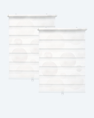 Produktabbildung 1 für Day & Night Rollo "Kreise", 2tlg.
