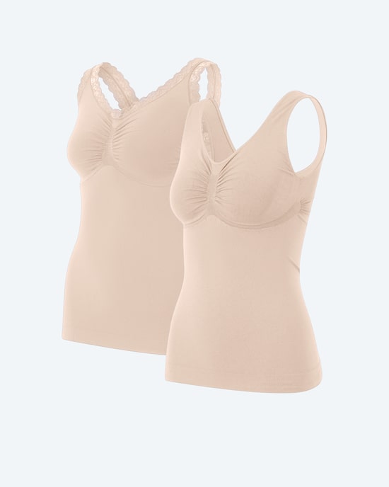 Produktabbildung für Leichttops (uni & Spitze)