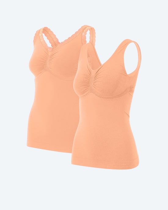 Produktabbildung für Leichttops (uni & Spitze)