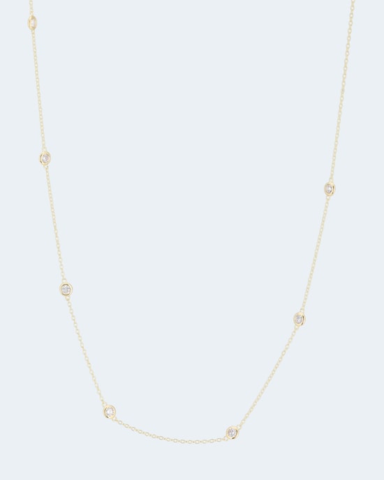 Produktabbildung für Collier mit Zirkonia