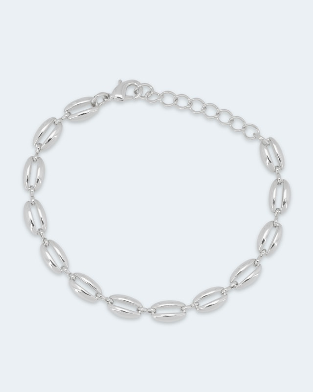 Armband in Panzerketten-Optik