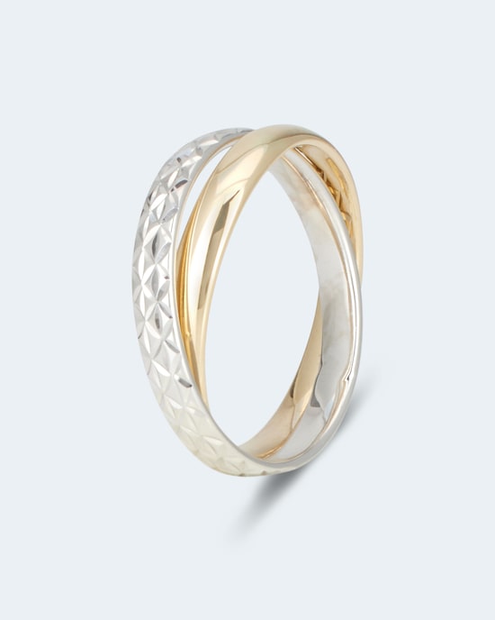Produktabbildung für Ring in Bicolor