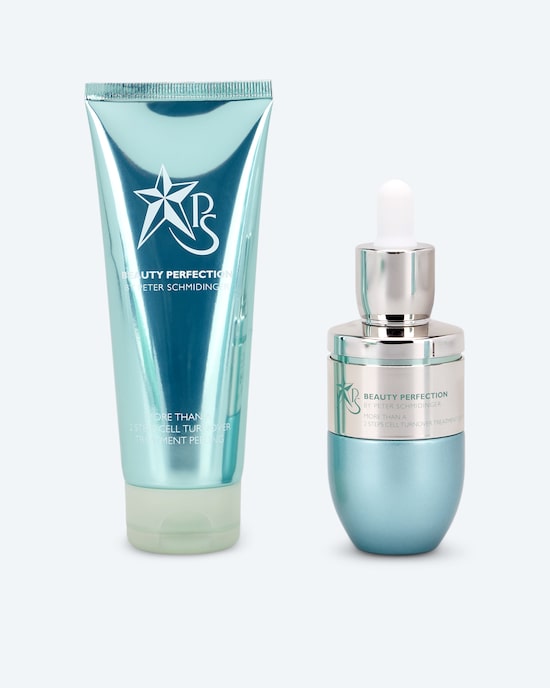 Produktabbildung für Gesichtspeeling und -serum