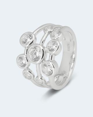 Ring mit Zirkonia