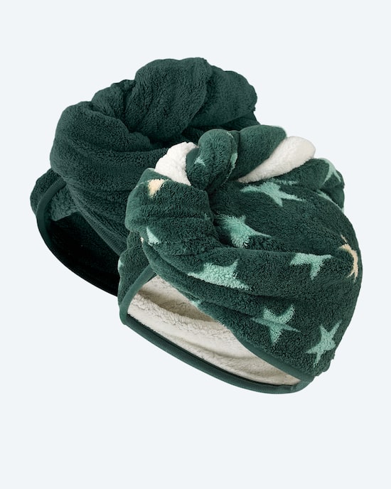 Produktabbildung für Mega Flausch Hairtowel "Star", 2tlg.