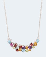 Produktabbildung für Multi-Edelstein-Collier