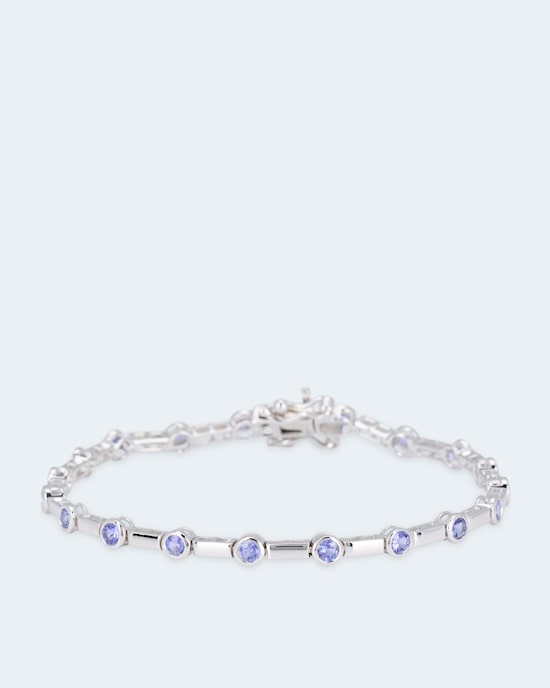 Produktabbildung für Armband mit Tansanit AAA