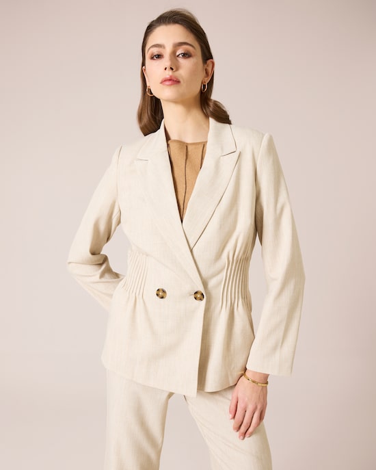 Produktabbildung für Blazer mit Biesen