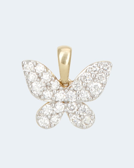 Produktabbildung für Brillant-Anhänger "Schmetterling" 0,40 ct