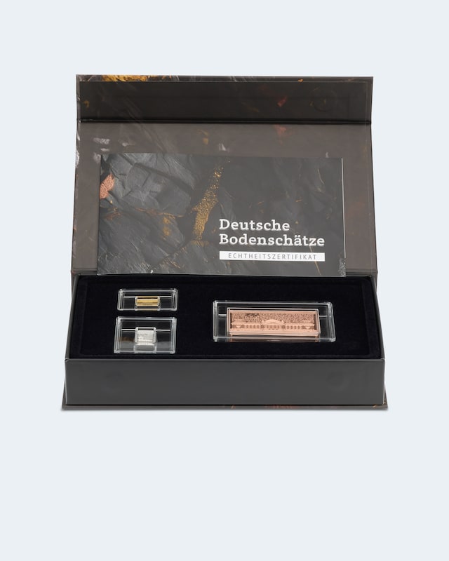 Jubiläumskollektion dt. Bodenschätze, 3tlg.
