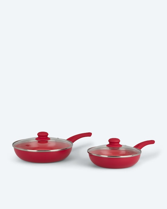 Produktabbildung für Pfanne + Glasdeckel, 2tlg.