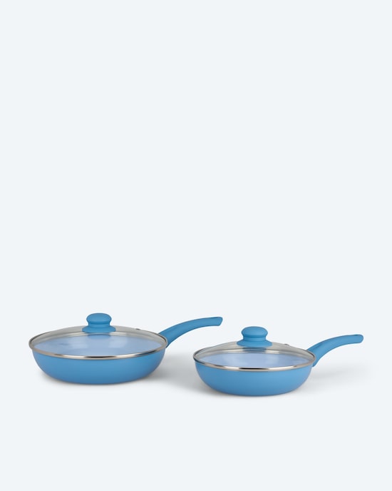 Produktabbildung für Pfanne + Glasdeckel, 2tlg.