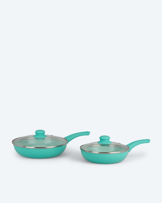 Produktabbildung für Pfanne + Glasdeckel, 2tlg.
