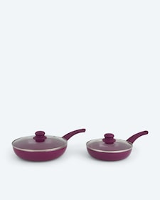Produktabbildung für Pfanne + Glasdeckel, 2tlg.