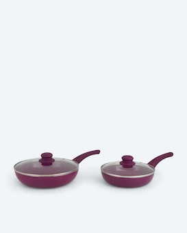 Produktabbildung für Pfanne + Glasdeckel, 2tlg.