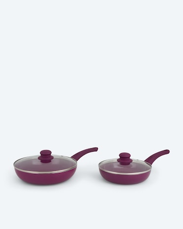 Produktabbildung für Pfanne + Glasdeckel, 2tlg.
