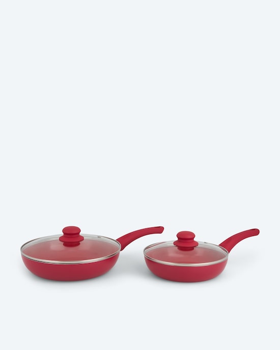 Produktabbildung für Pfanne + Glasdeckel, 2tlg.