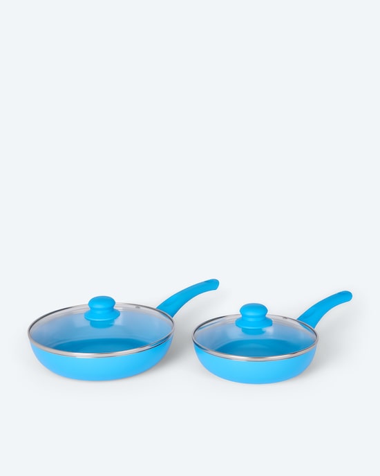 Produktabbildung für Pfanne + Glasdeckel, 2tlg.