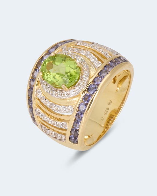 Produktabbildung für Ring mit Peridot