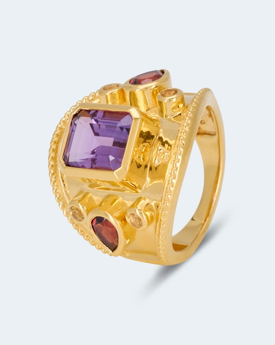 Produktabbildung für Ring mit Amethyst