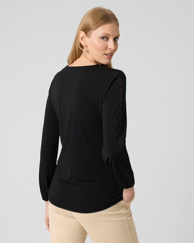 Shirt mit Spitze