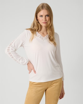 Produktabbildung 4 für Shirt mit Spitze
