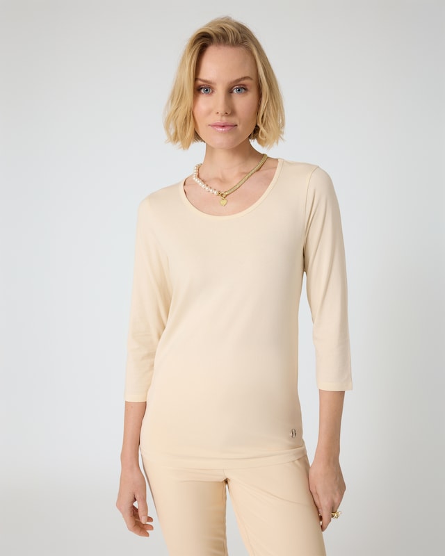 Basic-Shirt mit 3/4-Arm