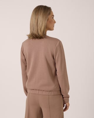 Produktabbildung 12 für Soft Sweat Jacke mit Druckknöpfen