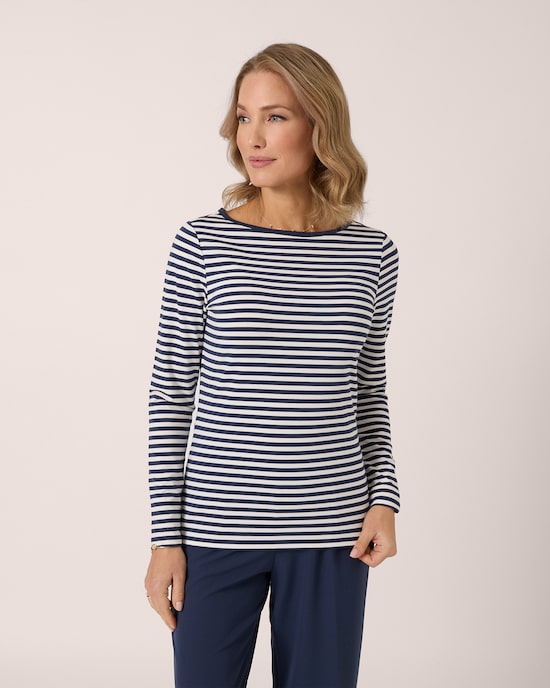 Produktabbildung für Shirt mit Streifen