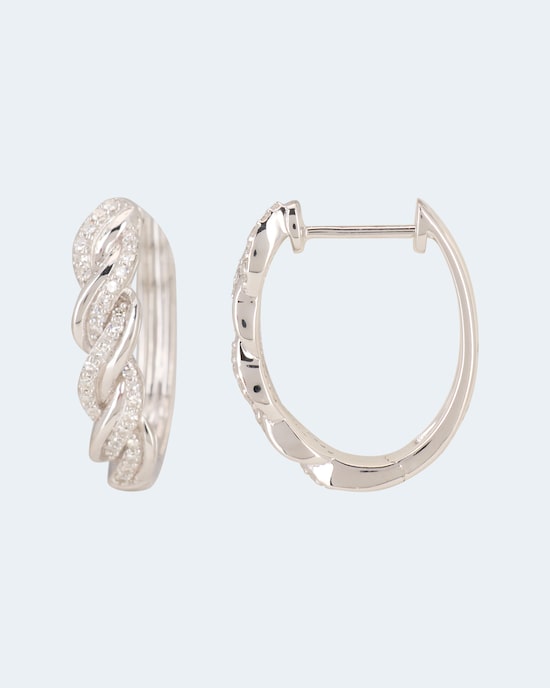 Produktabbildung für Diamant-Creolen 0,25 ct