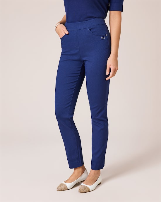 Produktabbildung für Schlupfhose im Jacquard-Bengalin