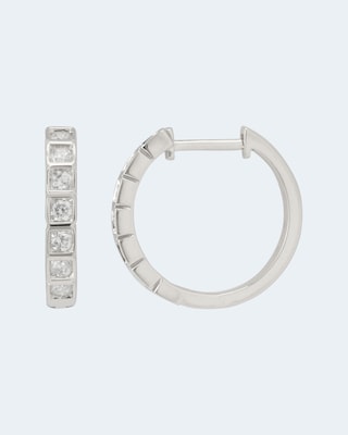 Produktabbildung 5 für Brillant-Creolen 0,50 ct