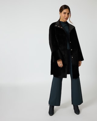Produktabbildung 3 für Webpelzmantel "Couture" zum Wenden