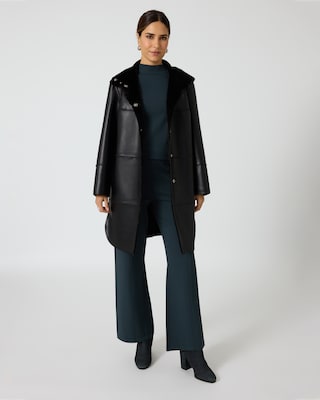 Produktabbildung 2 für Webpelzmantel "Couture" zum Wenden