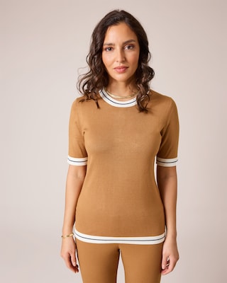 Produktabbildung 11 für Twinset mit Kontrast-Details
