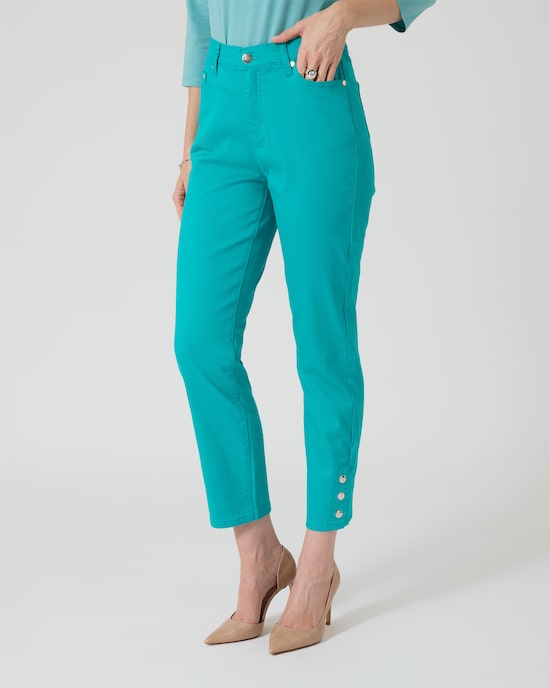 Produktabbildung für 5-Pocket-Hose mit Nietenbesatz