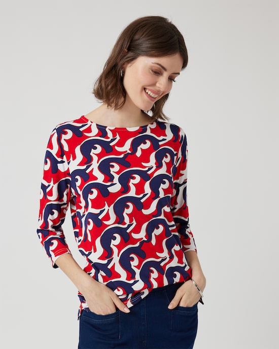 Produktabbildung für Shirt mit Fantasiedruck