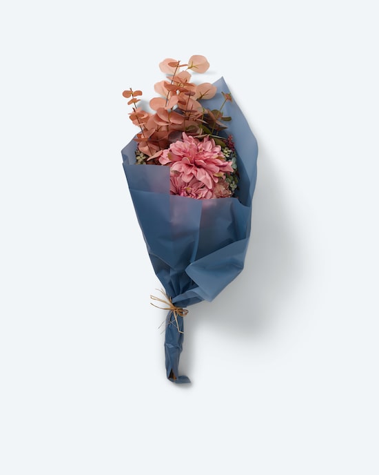 Produktabbildung für Blumen-Arrangement im Seidenpapier