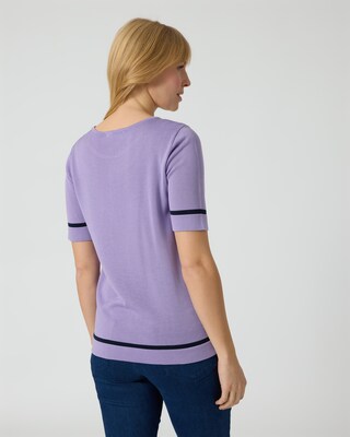 Produktabbildung 12 für Kurzarmpullover aus Lyocell