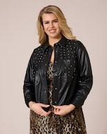 Produktabbildung für Jacke in Leder-Optik