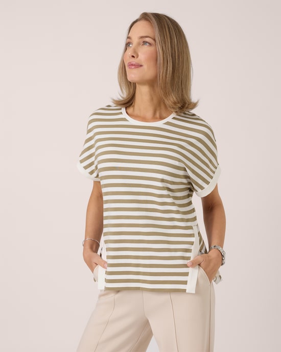 Produktabbildung für Shirt mit Streifen