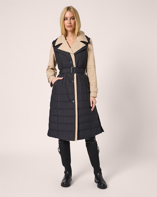 Produktabbildung für Trenchcoat im 2-in1-Look