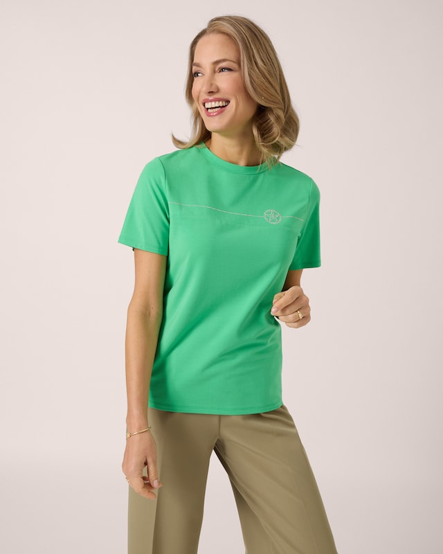 Shirt mit Logo-Print