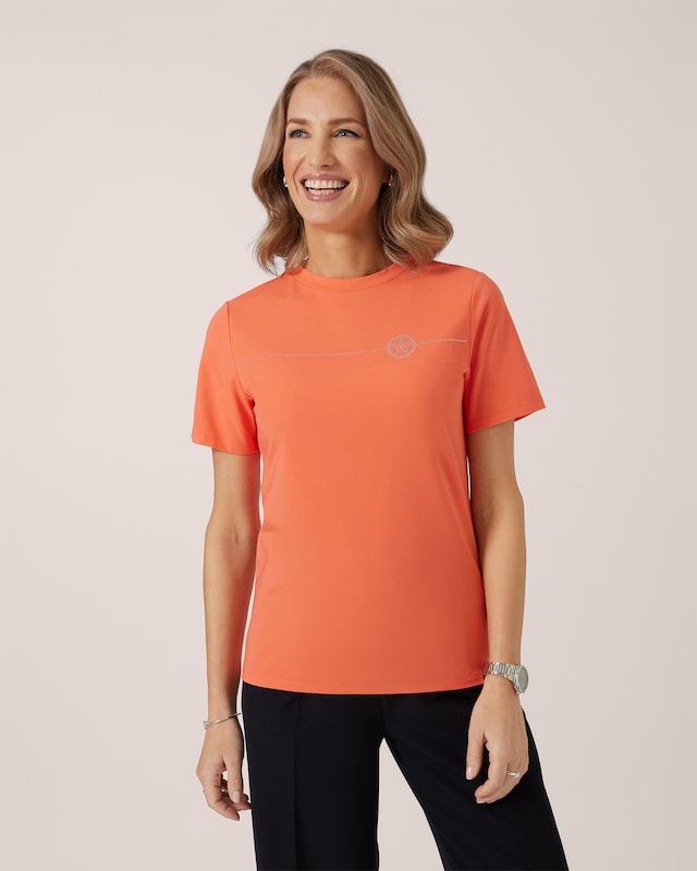Shirt mit Logo-Print