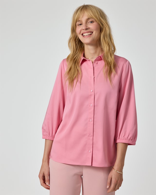 Bluse mit Ballonärmeln